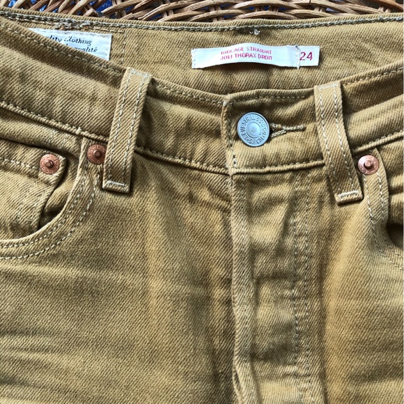 LEVI’S RIBCAGE CROPPED PANTS - Picture 4 of 9